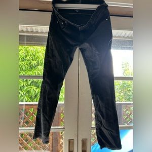 Mens slim fit jeans black 32x32